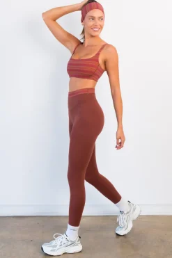 Cloud II™ Accent Pant - Cinnamon Stripe