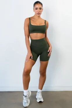 Cloud II™ Biker Short - Olive