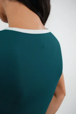 Cloud II™ Bra Tee - Spruce Contrast