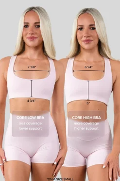 Cloud II™ Core High Bra - Rose Quartz