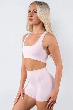 Cloud II™ Core High Bra - Rose Quartz