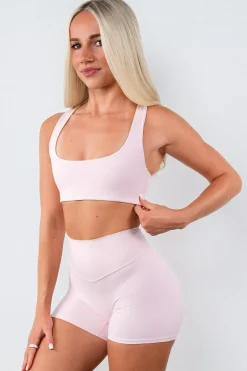 Cloud II™ Core Low Bra - Rose Quartz