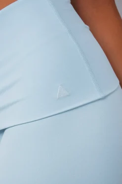 Cloud II™ Foldover Mini Short - Clear Sky Washed