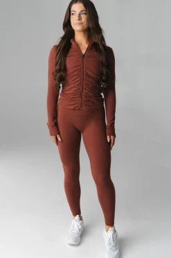 Cloud II™ Gather Jacket - Cinnamon