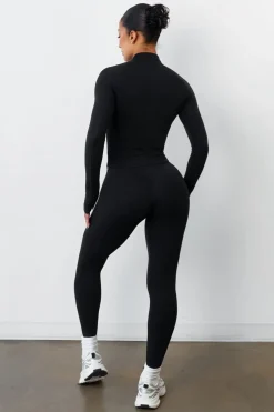 Cloud II™ Half Zip Top - Midnight Contrast