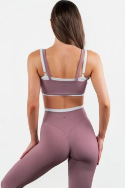 Cloud II™ Layered Bra - Earthy Plum