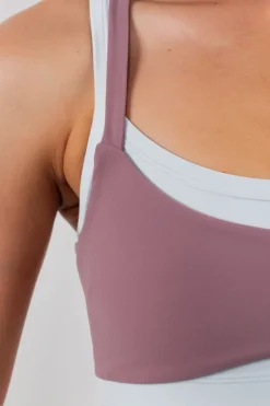 Cloud II™ Layered Bra - Earthy Plum