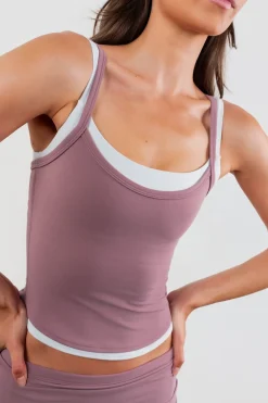 Cloud II™ Layered Tank - Earthy Plum