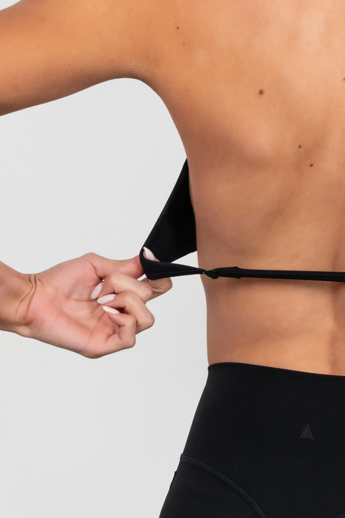 Cloud II™ Micro Halter Bra - Midnight