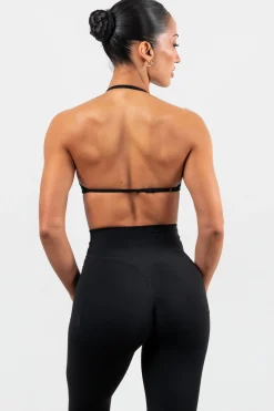 Cloud II™ Micro Halter Bra - Midnight