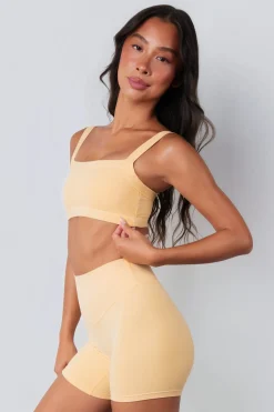 Cloud II™ Square Bra - Mango Washed