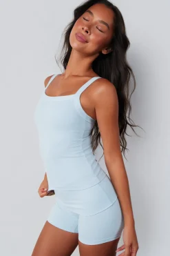 Cloud II™ Square Tank - Clear Sky Washed