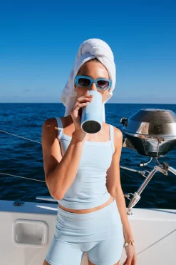 Cloud II™ Square Tank - Clear Sky Washed