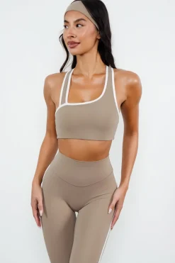 Cloud II™ Swoop Bra - Cashew Contrast