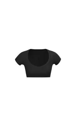 Cloud II™ V Cropped Tee - Midnight