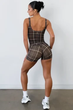Cloud II™ Volley Short - Espresso Plaid