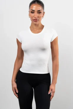 Vitality Basis® Raglan Tee - Snow