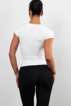 Vitality Basis® Raglan Tee - Snow