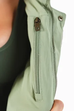 Vitality Convertible Puffer - Matcha