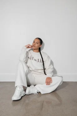 Vitality Cozy® Uni Crew - Oat Marl