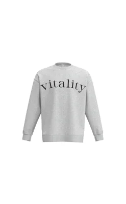 Vitality Cozy® Uni Crew - Stone Marl