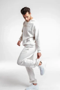 Vitality Cozy® Uni Jogger - Oat Marl - Varsity