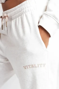 Vitality Cozy® Uni Jogger - Oat Marl - Varsity