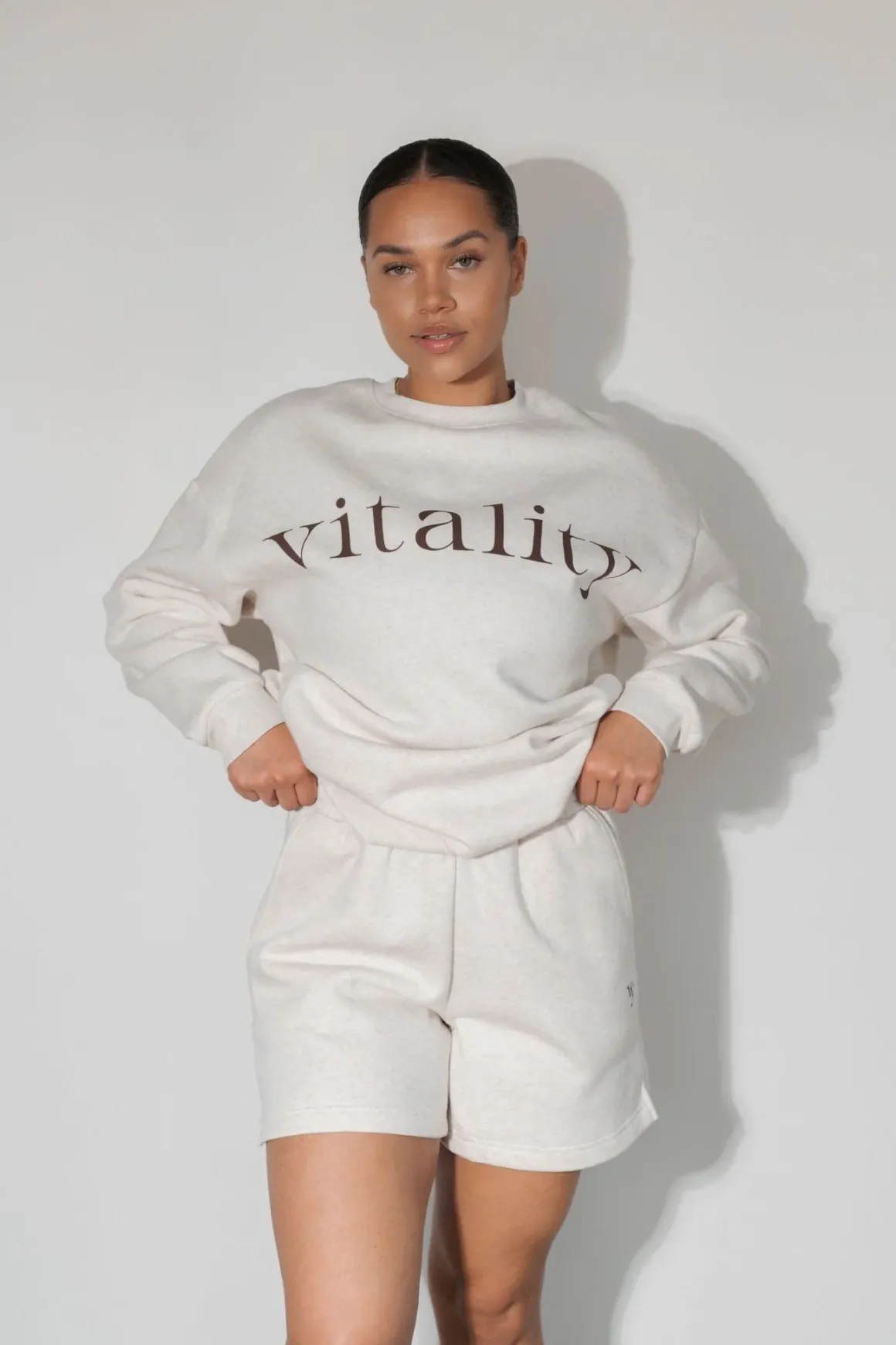 Vitality Cozy® Uni Short - Oat Marl