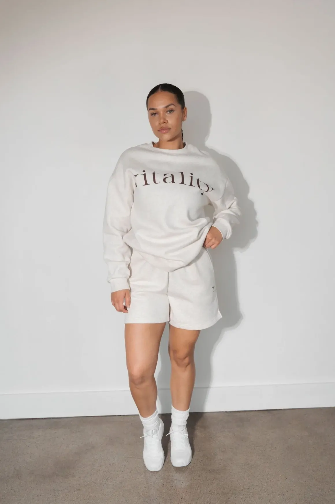 Vitality Cozy® Uni Short - Oat Marl