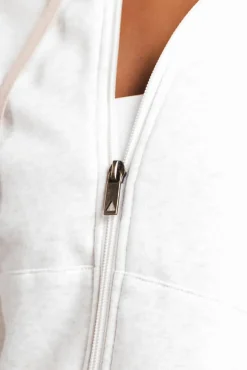 Vitality Cozy® Women's Zip - Oat Marl - Varsity