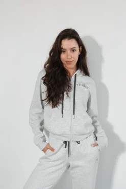 Vitality Cozy® Women's Zip - Stone Marl