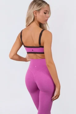 Vitality Daydream® Scoop Bra - Berry Heather