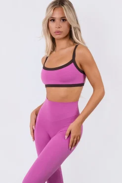 Vitality Daydream® Scoop Bra - Berry Heather