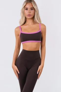 Vitality Daydream® Scoop Bra - Chocolate Heather