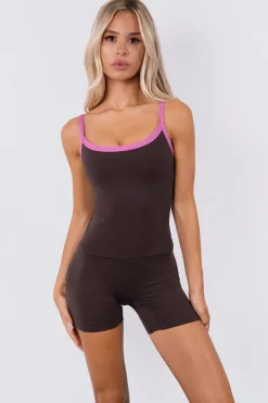 Vitality Daydream® Scoop Tank - Chocolate Heather