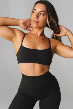 Vitality Daydream® Stitch Racer Bra - Midnight Marl