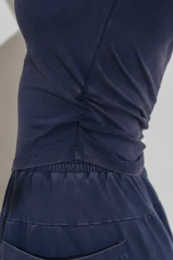 Vitality Essence Scrunch Tee - Oxford
