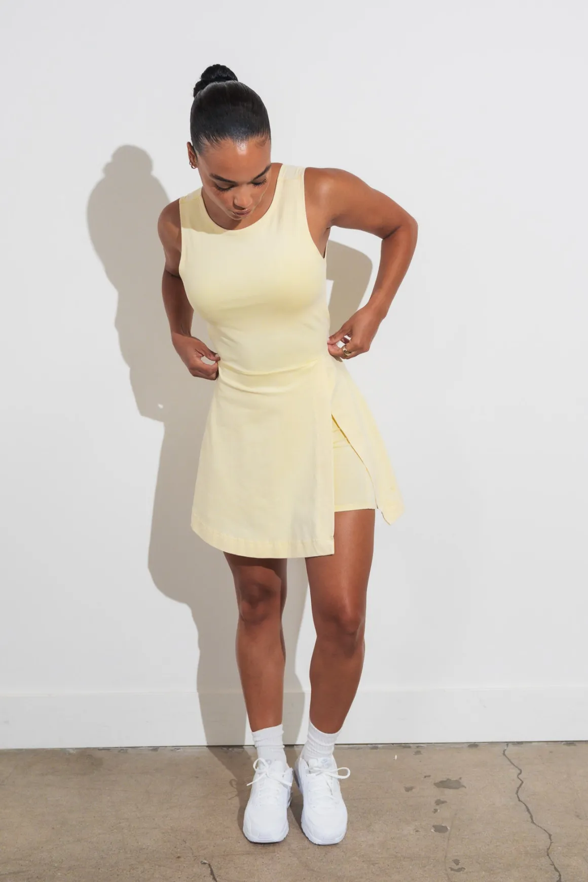 Vitality Essence Wrap Dress - Butter
