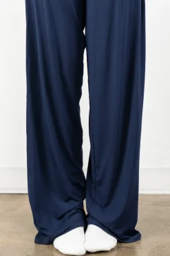 Vitality Float Rib Foldover Pant - Oxford