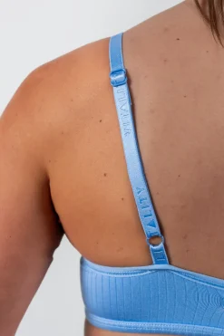 Vitality Float Rib V Bralette - Sky