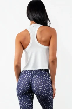 Vitality Flow Racer Tank - Snow