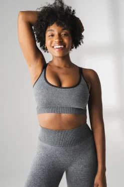 Vitality Formation Scoop Bra - Midnight Heather