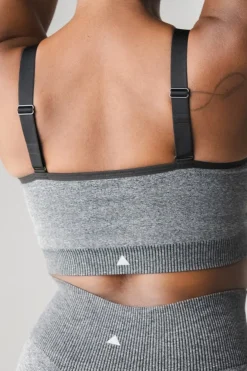 Vitality Formation Scoop Bra - Midnight Heather