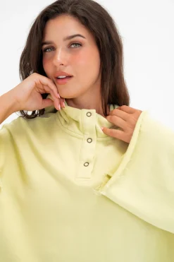 Vitality Homebody® Bell Sleeve Hoodie - Pear Washed