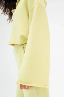 Vitality Homebody® Bell Sleeve Hoodie - Pear Washed