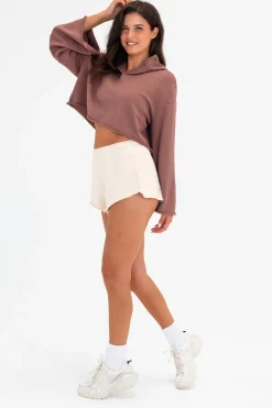 Vitality Homebody® Dolphin Short - Ivory Washed
