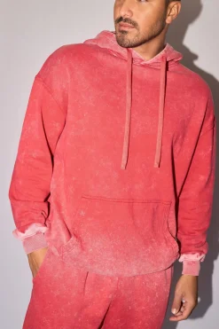 Vitality Homebody® Men's Hoodie - Hot Pepper Washed