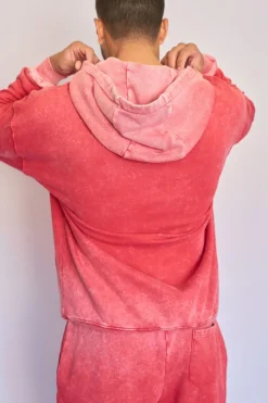 Vitality Homebody® Men's Hoodie - Hot Pepper Washed