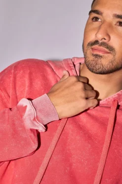 Vitality Homebody® Men's Hoodie - Hot Pepper Washed
