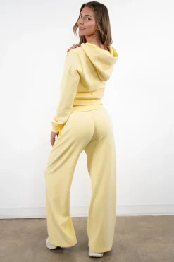 Vitality Homebody® Straight Leg Pant - Buttercream Washed